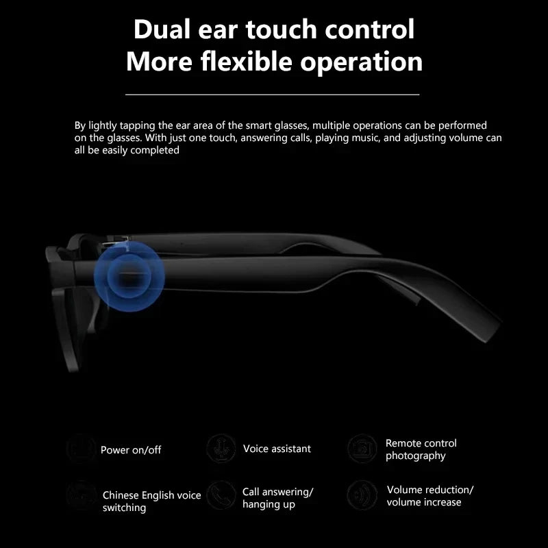 Smart Bluetooth Audio Sunglasses