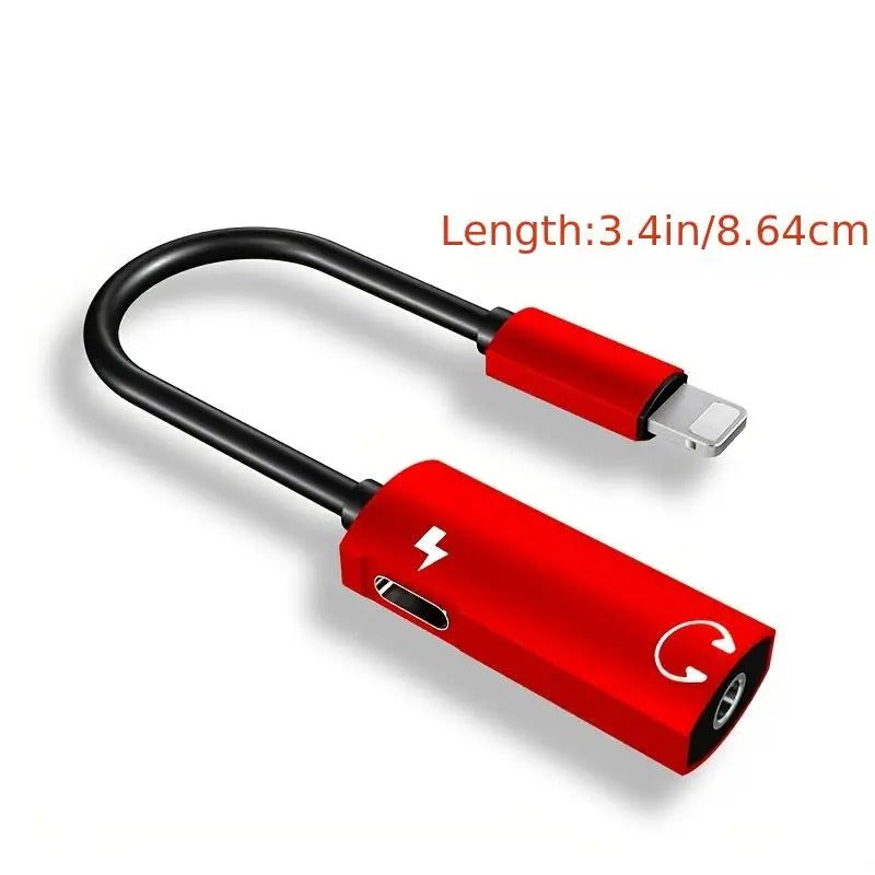 2-in-1 Type-C Adapter for Charging and Audio Output