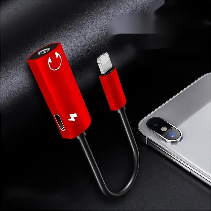 2-in-1 Type-C Adapter for Charging and Audio Output