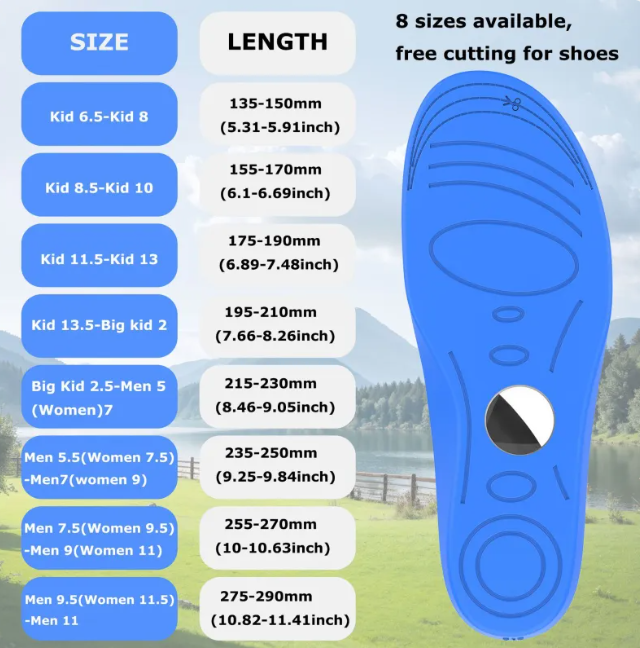 AirTag Cushion Insoles — Hidden Tracker Shoe Insert
